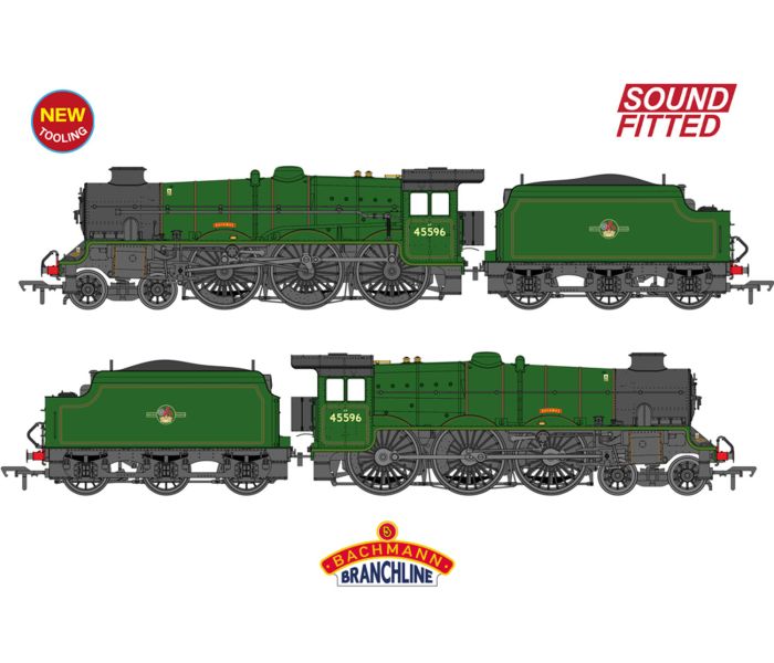 Jubilee Class 45596 'Bahamas' BR Green Preserved
