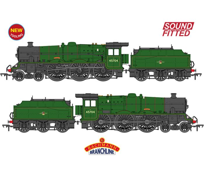 Jubilee Class 45596 Bahamas BR Green Preserved (DCC-Sound)