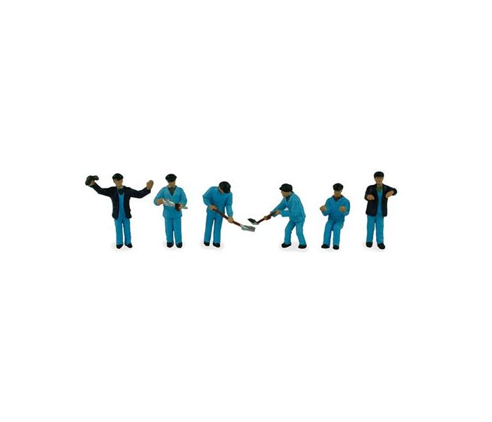 Steam Locomotive Crew Figure Set (6)