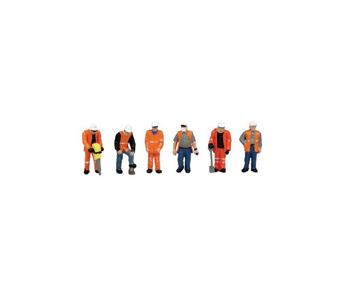 Trackside Workers (6) Figure Set