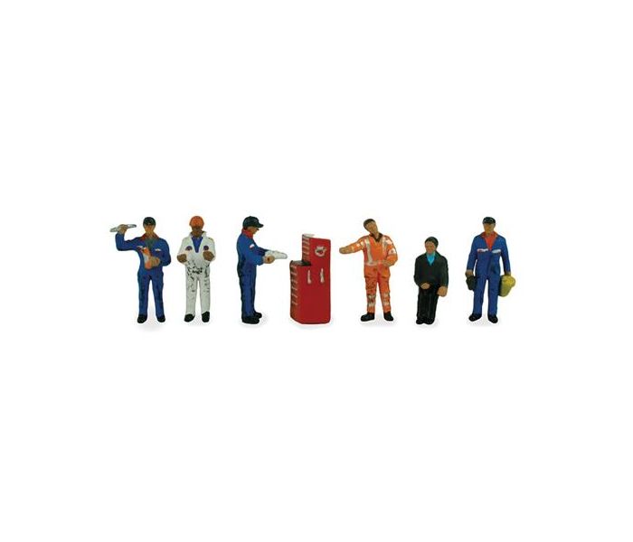 Traction Maintenance Depot Workers (6) Figure Set