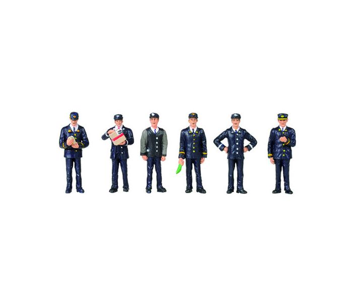 Station Staff 1960/70s (6) Figure Set