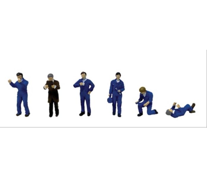 Garage Staff & Fitters (6) Figure Set