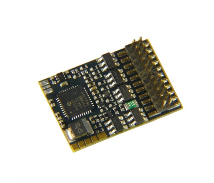 DCC Decoder Plux22 11fn 1.2a with Brake Button