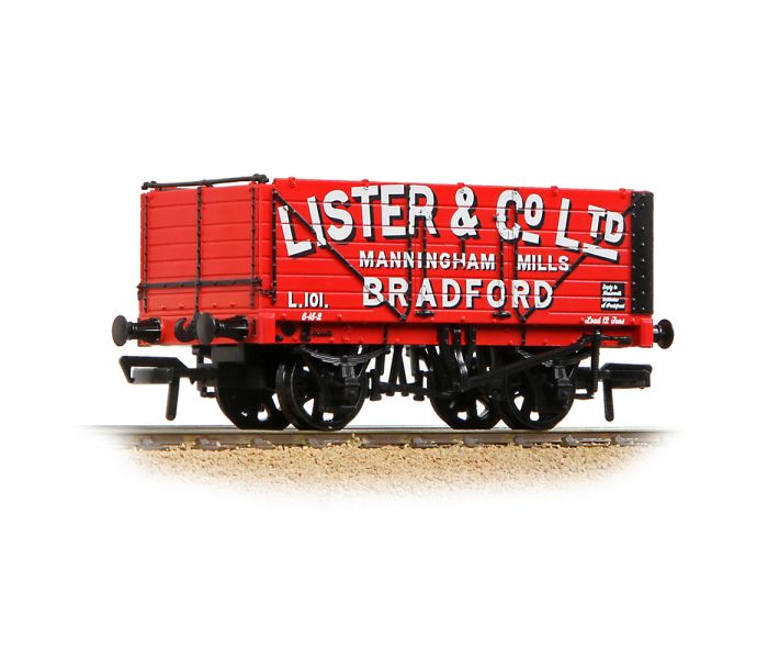 7 Plank End Door Wagon Lister & Co Ltd Red L101