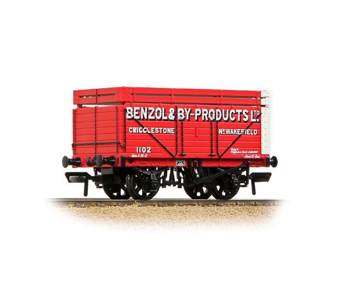7 Plank Wagon Coke Rails Benzol & By-Products Red 1102