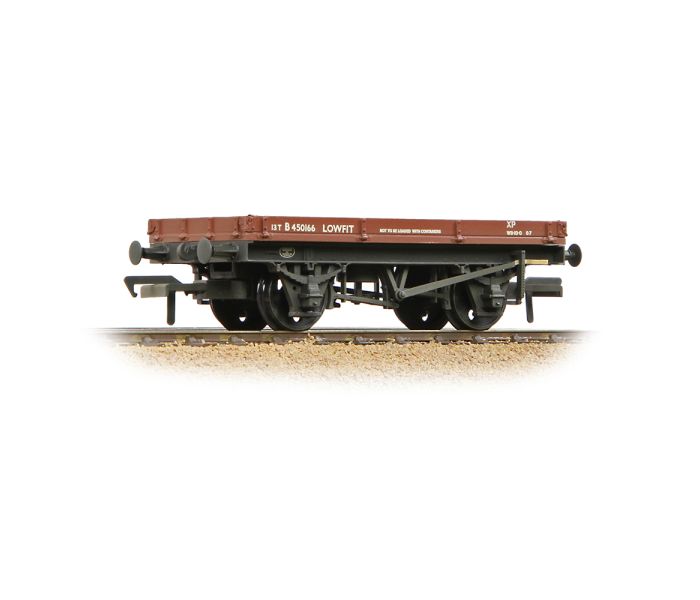 1 Plank Lowfit Wagon BR Late Bauxite B450166 Weathered