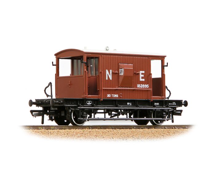 20t Brake Van LNER Bauxite 182895