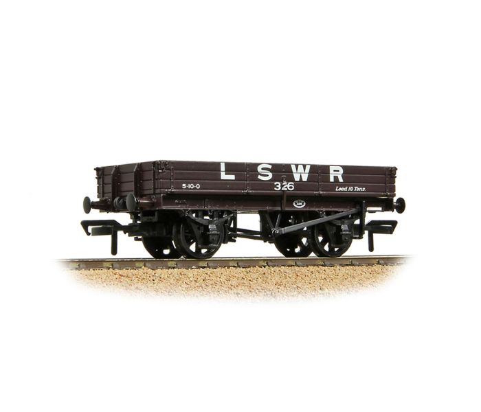 3 Plank Wagon LSWR Brown 326