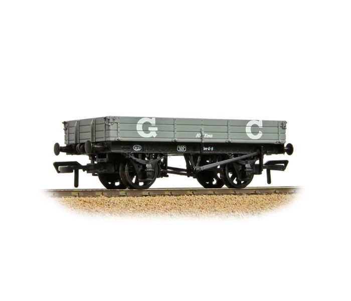 3 Plank Wagon GCR Grey 3123