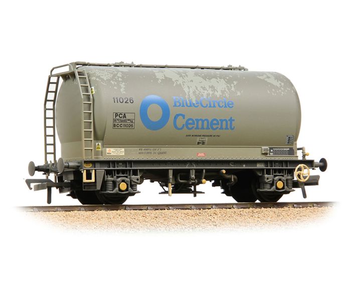 PCA Bulk Powder Wagon Blue Circle Cement Grey 11026 Wthrd