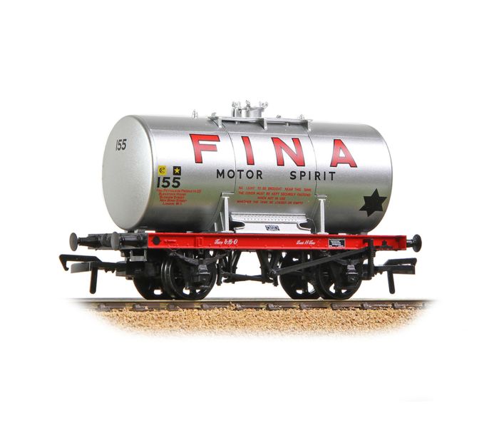 14t Anchor Mounted Tank Wagon Fina Silver 155