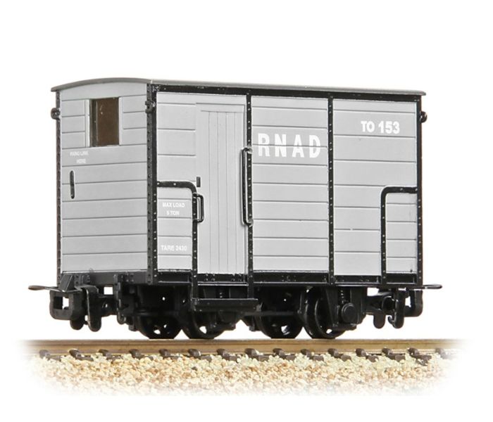 RNAD Enclosed-End Brake Van RNAD Grey