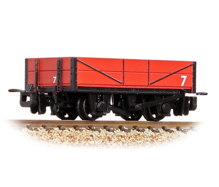 RNAD Rebuilt Open Wagon Welsh Highland Railway Red