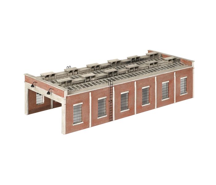 Scenecraft Two Road Engine Shed (Pre-Built)