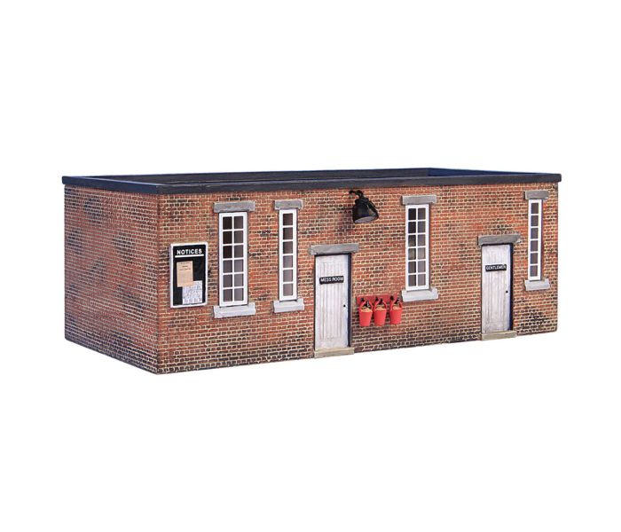 Scenecraft Depot Mess Room/Toilets White Doors (Pre-Built)