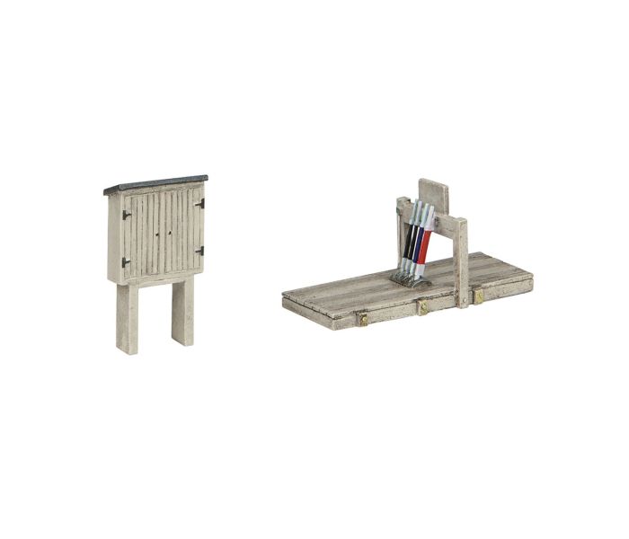 Scenecraft Wigmore Four Lever Open Groundframe (Pre-Built)