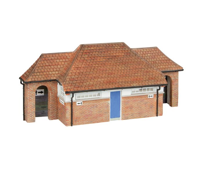 Scenecraft Low Relief Pagoda Roof Toilet (Pre-Built)