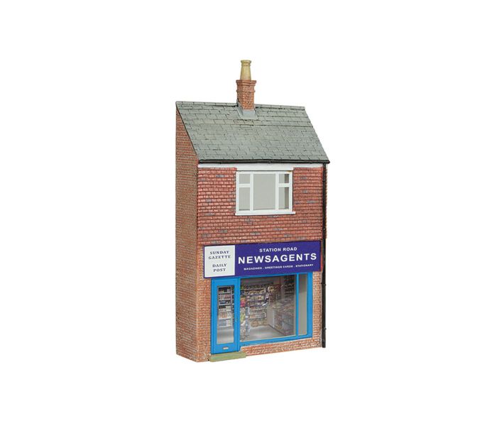 Scenecraft Low Relief Station Road Newsagent (Pre-Built)