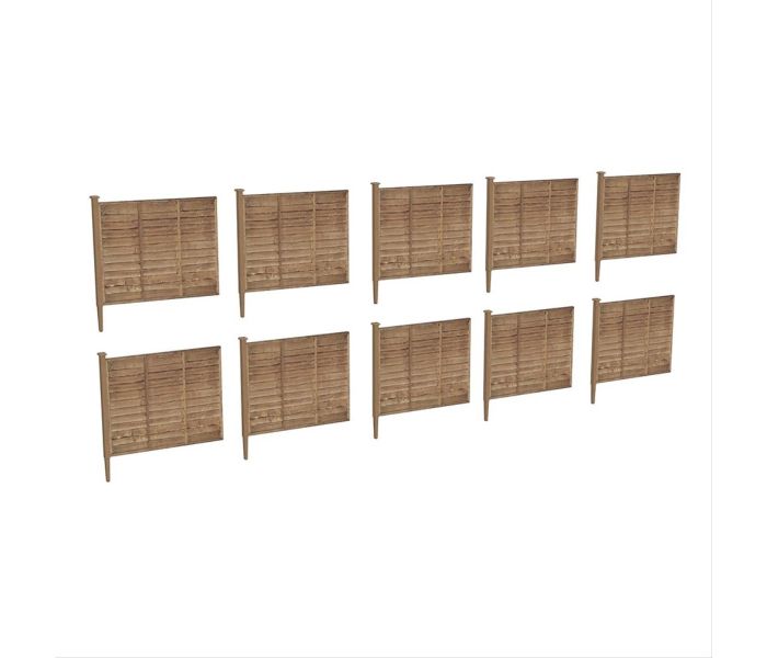 Scenecraft Garden Fencing (Pre-Built)