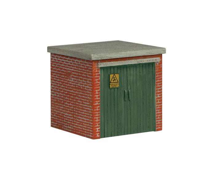 Scenecraft Small Substation Green (Pre-Built)