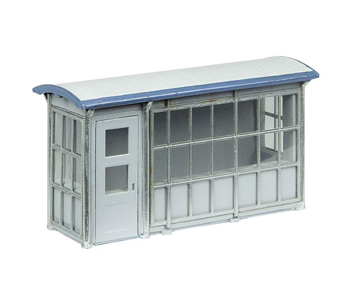 Scenecraft Metal Shelter Blue (Pre-Built)