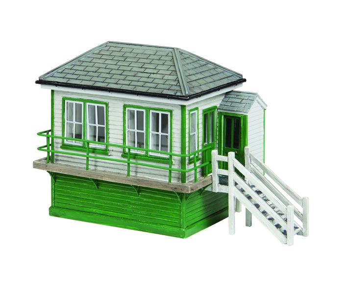 Scenecraft Snodland Signal Box Green (Pre-Built)