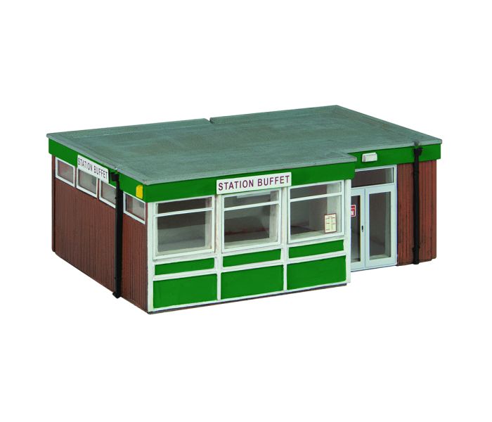 Scenecraft Station Buffet Green (Pre-Built)
