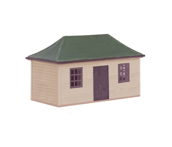 Scenecraft Wooden Pagoda Shed GWR Stone (Pre-Built)