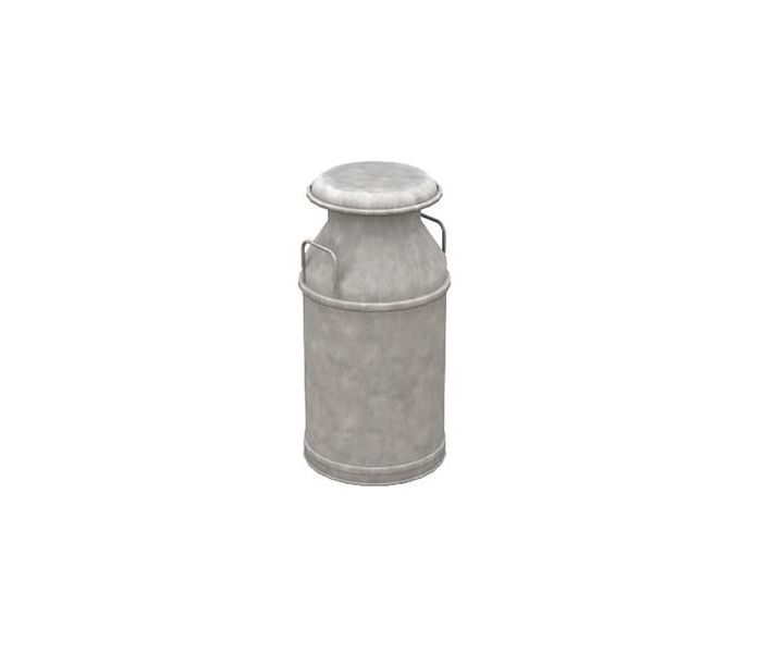 Scenecraft Milk Churns 10pcs (Pre-Built)