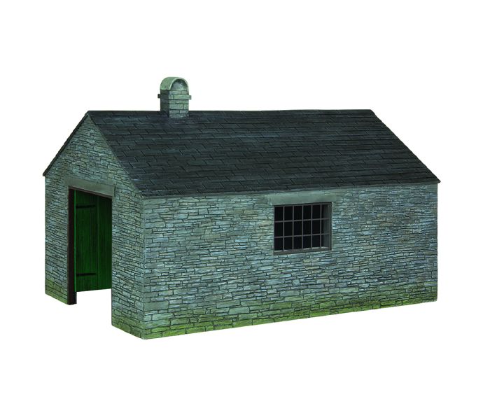 Scenecraft NG7 Slate Built Engine Shed (Pre-Built)