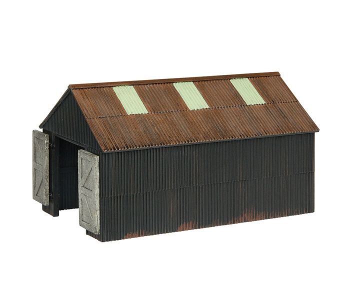 Scenecraft NG7 Corrugated Engine Shed (Pre-Built)