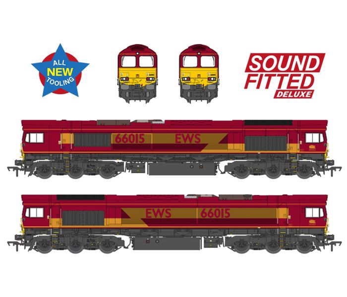 Deluxe Class 66 015 EWS (DCC-Sound)