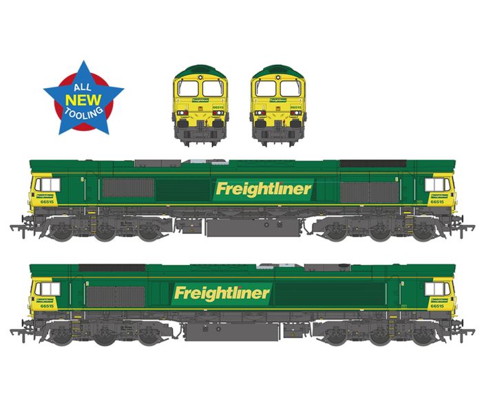 Class 66 515 Freightliner Green