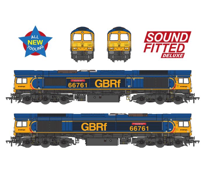 Deluxe Class 66 761 Wensleydale R.A.' GBRf (DCC-Sound)
