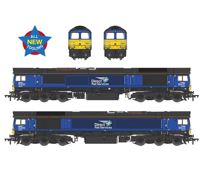 Class 66 304 DRS Compass Small Logo