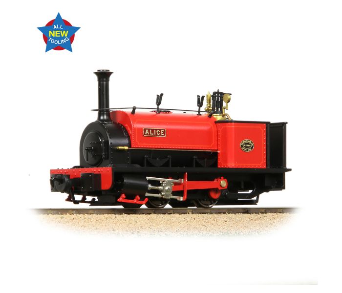 NG7 Quarry Hunslet 0-4-0ST Alice Dinorwic Red