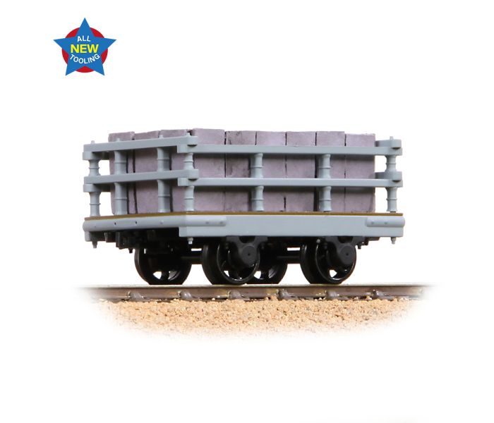 NG7 Dinorwic Slate Wagon w/Sides Grey Lightly Weathered