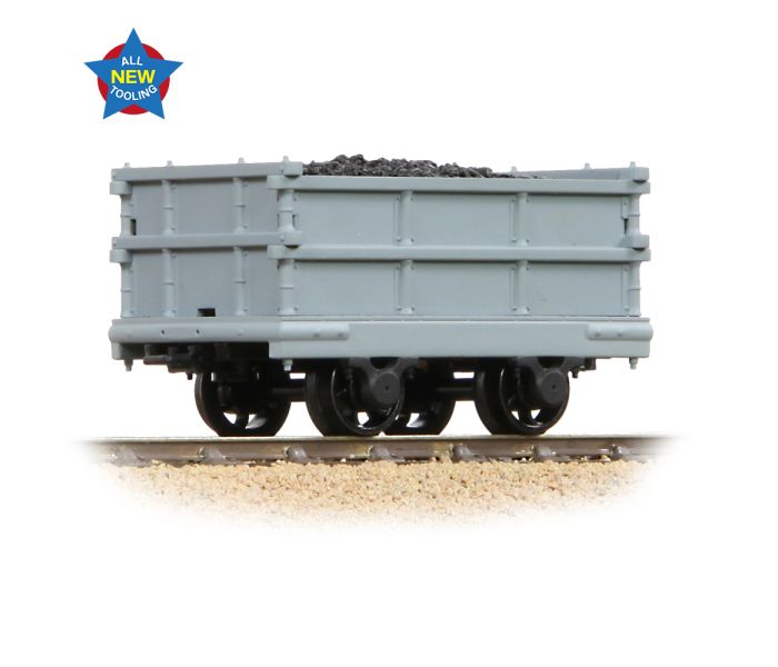 NG7 Dinorwic Coal Wagon Grey Lightly Weathered
