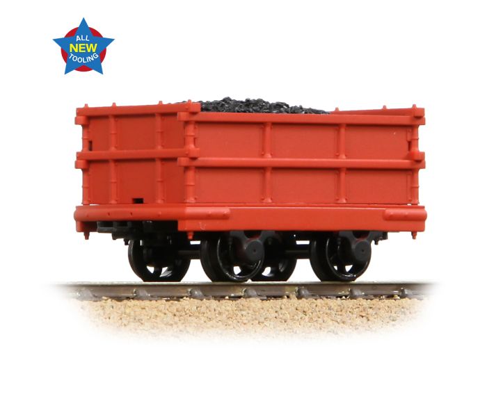 NG7 Dinorwic Coal Wagon Red Lightly Weathered