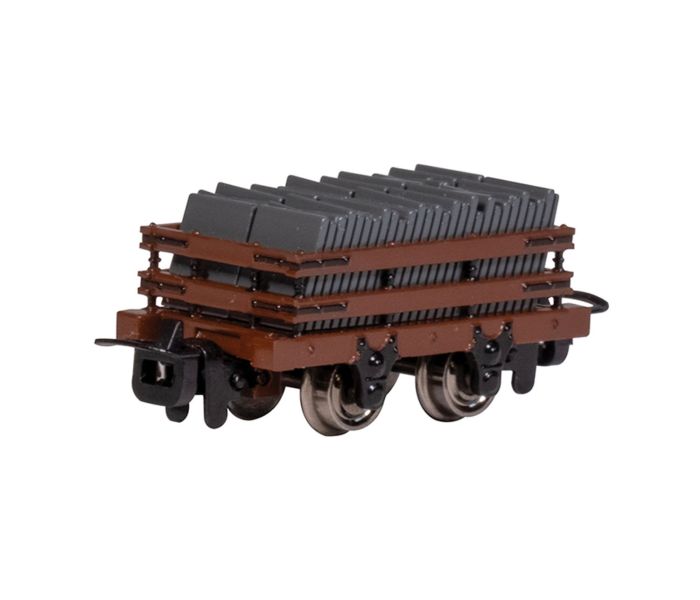 Thomas and Friends Slate Wagon w/Load Brown