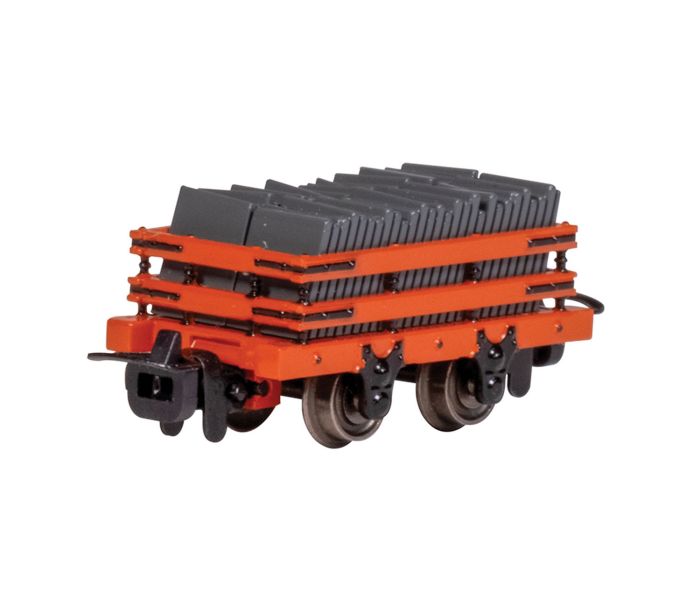 Thomas and Friends Slate Wagon w/Load Red