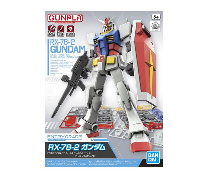 RX-78-2 Gundam EFSF Prototype Entry Grade Kit