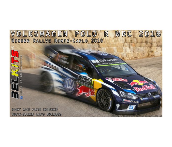 VW Polo R Red Bull WRC 2016 (1:24 Scale)