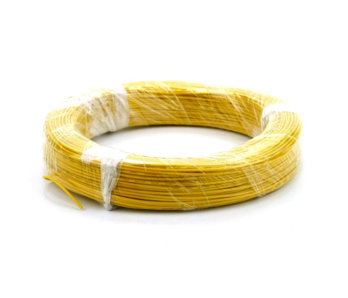 Yellow Wire (7 x 0.2mm) 100m