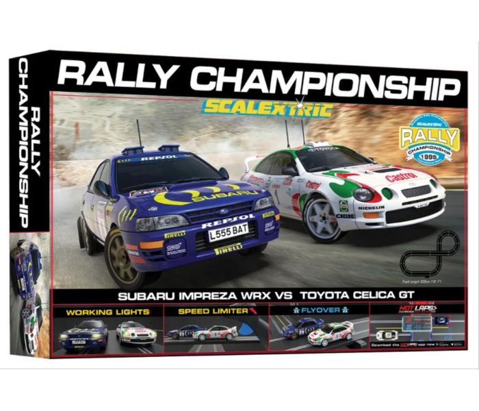 Scalextric Rally Championship Retro Race Set