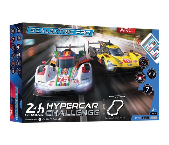 Scalextric Pro 24H Hypercar Challenge Race Set