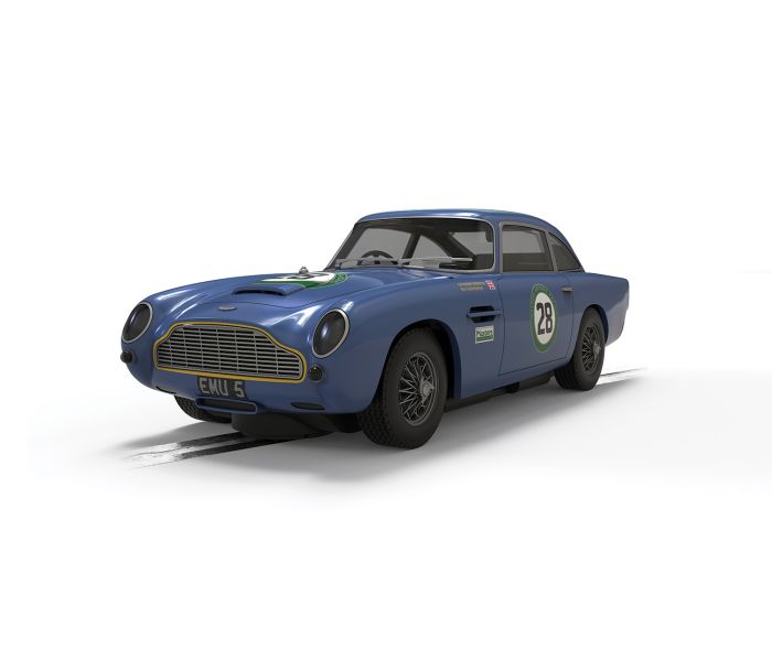 Aston Martin DB5 Blue / Yellow Historic GT Racing