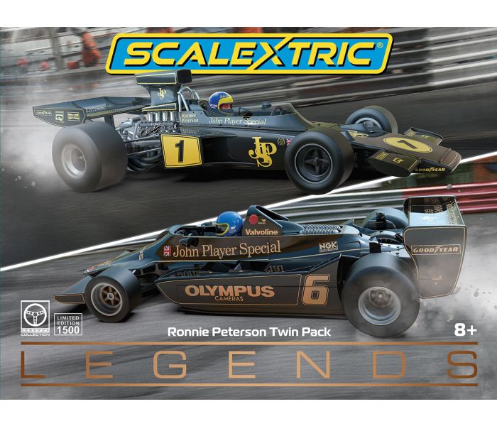 Scalextric Ronnie Peterson Twin Pack Lotus 72 & 79