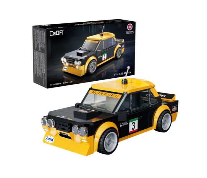 Fiat 131 Abarth 254pc Brick Construction Set